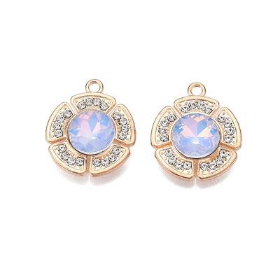 Alloy Glass Pendants