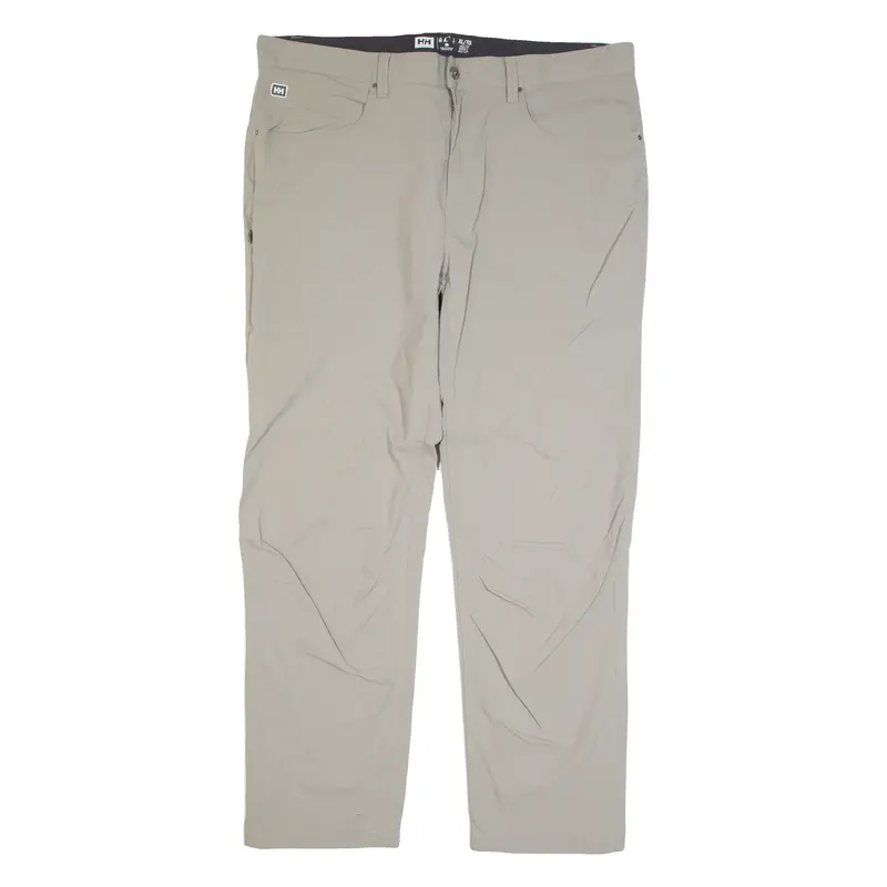 HELLY HANSEN Outdoor Mens Trousers Grey Regular Straight W40 L30