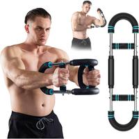 Arm Trainer. Strengthen Chest and Arm Muscles Men's Fitness Trainer Detachable Portable Spring Resistance Home Fitness Equipm...