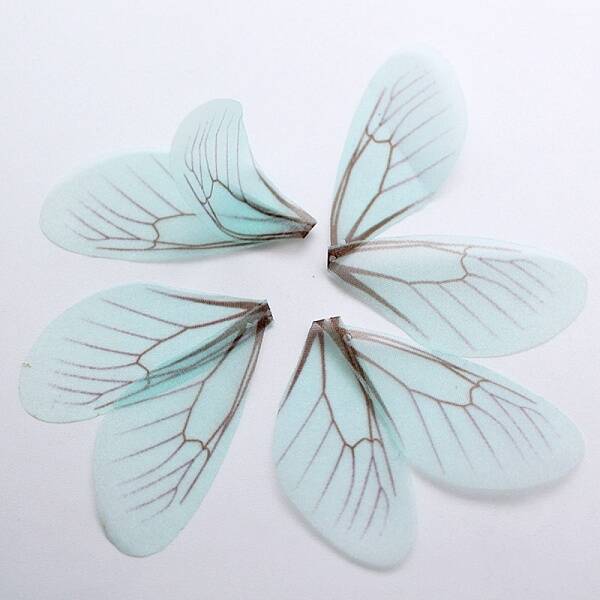 Atificial Craft Chiffon Butterfly Wing