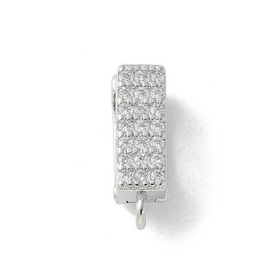 Brass Micro Pave Cubic Zirconia Pendant Bails