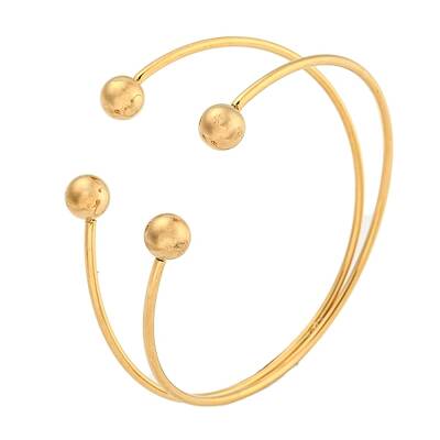 Ion Plating(IP) 304 Stainless Steel Wrap Cuff Bangle for Women