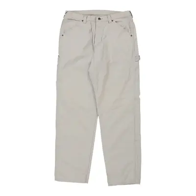 Lee Carpenter Trousers - 36W 34L Beige Cotton Blend