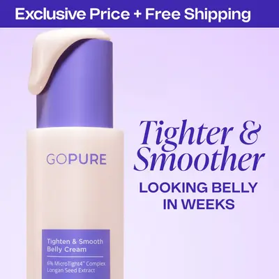 New! GOPURE Tighten & Smooth Belly Firming Cream