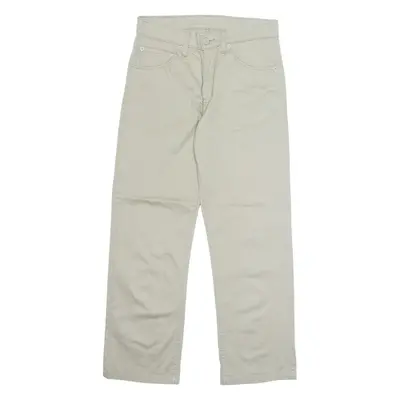 LEVI'S 752 Mens Trousers Beige Regular Straight W30 L28