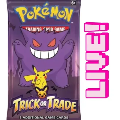 Pokémon Trick or Trade Pack x10