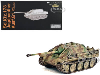 Germany Sd.Kfz.173 Jagdpanther Ausf.G1 Late Production Tank sPz.Jg.Abt.654 France (1944) NEO Dragon Armor Series 1/72 Plastic...