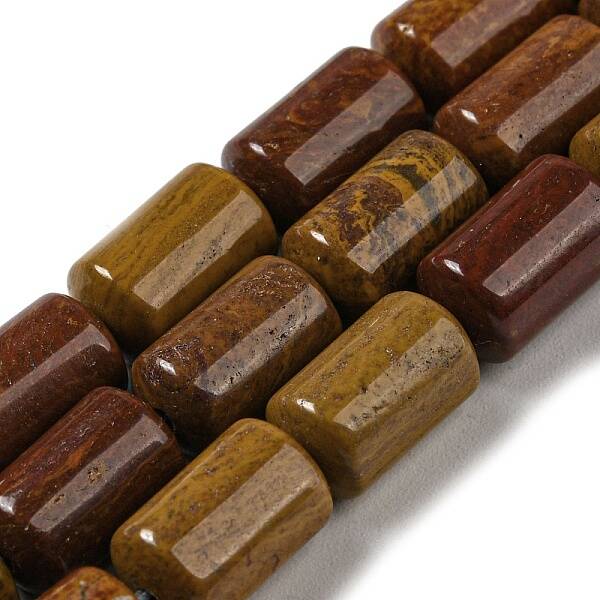 Natural Petrified Wood Beads Strands