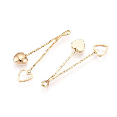 Brass Chain Tassel Pendants