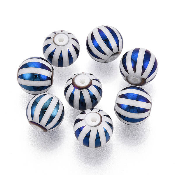 Electroplate Glass Beads