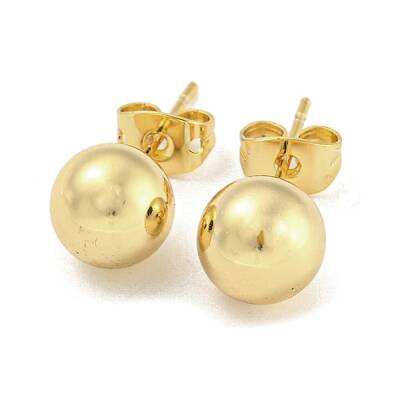 Brass Ear Studs