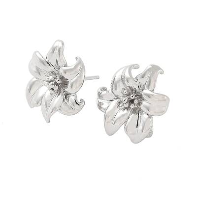 Brass Stud Earrings Finding