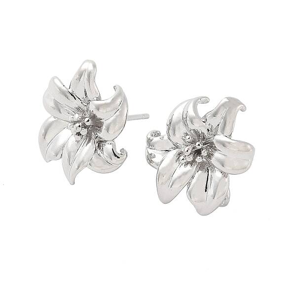Brass Stud Earrings Finding