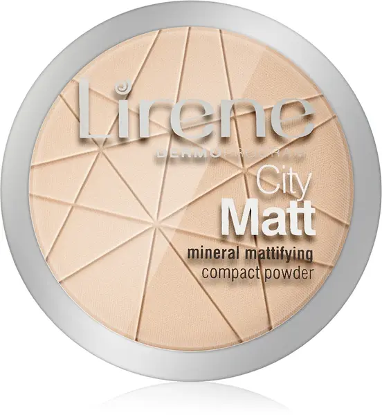 Lirene City Matt mattifying powder color 01 Transparent 9 g
