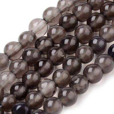 Natural Ice Obsidian Beads Strands