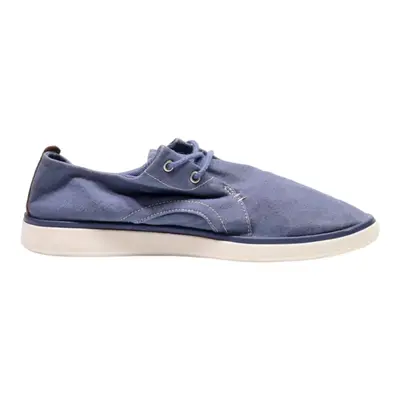 TIMBERLAND Low Top Trainers Blue Canvas Mens UK 10.5