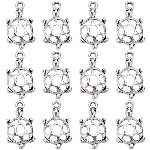 100Pcs Tibetan Style Zinc Alloy Pendants
