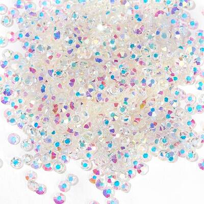 Glass Rhinestone Flat Back  Cabochons
