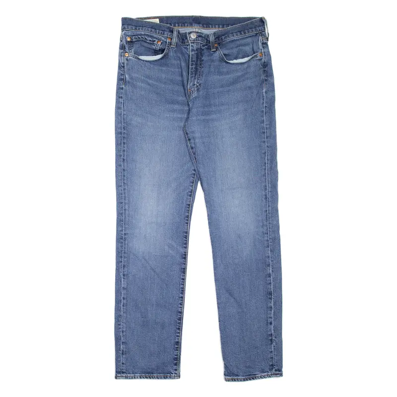 LEVI'S 511 BIG E Jeans Mens Blue Slim Straight Stone Wash W34 L32