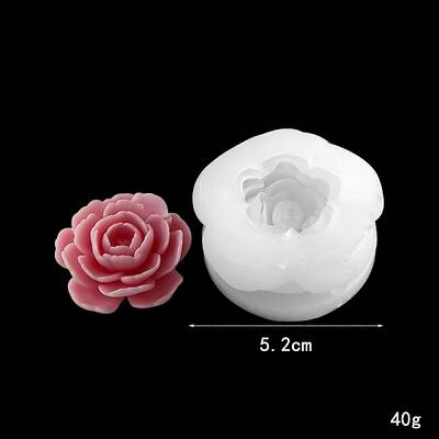 Camellia DIY Candle Silicone Molds