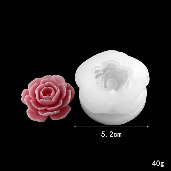 Camellia DIY Candle Silicone Molds