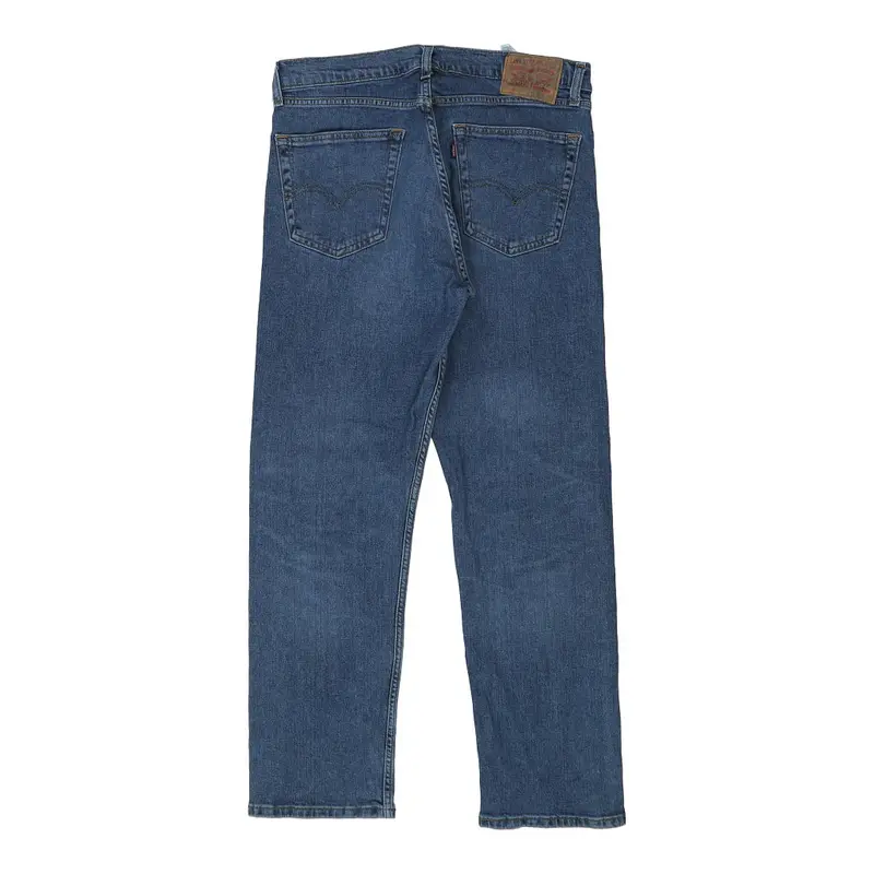 505 Levis Jeans - 34W 30L Blue Cotton