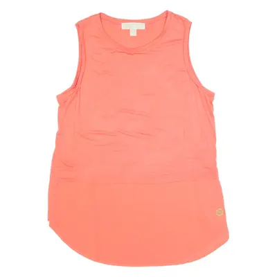 MICHAEL KORS Womens Vest Pink Sleeveless S
