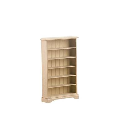 Miniature 6 Tiers Wood Bookcase Display Decorations