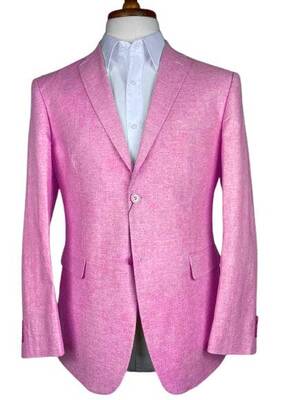 Linen Blazers - Pink
