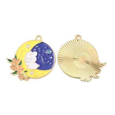 Alloy Enamel Pendants