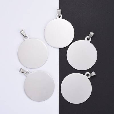 Tarnish Resistant 304 Stainless Steel Pendants