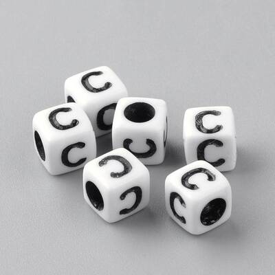Opaque Acrylic Beads
