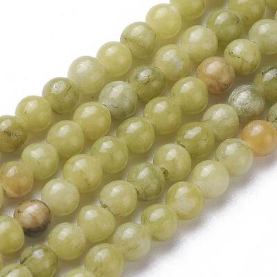 Natural Chinese Jade/Southern Jade Beads Strands