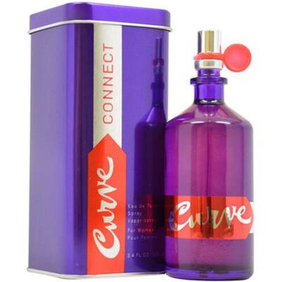 Curve Connect Perfume for Women - Eau de Toilette Spray 3.4 oz