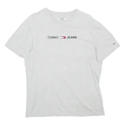 TOMMY HILFIGER Mens T-Shirt Grey M