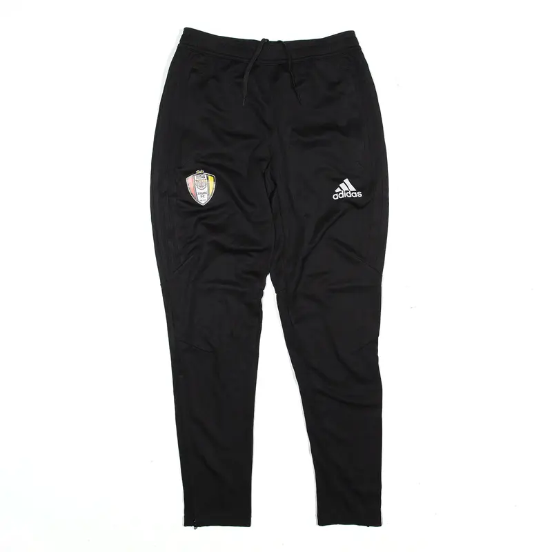 ADIDAS Track Pants Black Straight Mens S W26 L28