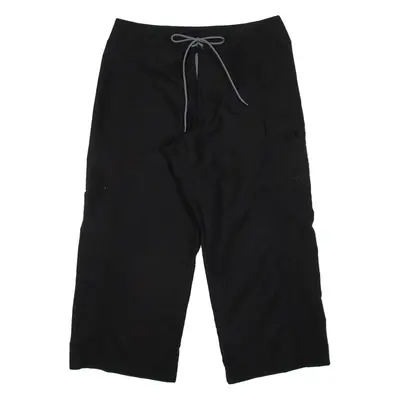 THE NORTH FACE Womens Pedal Pushers Shorts Black Relaxed XS W29