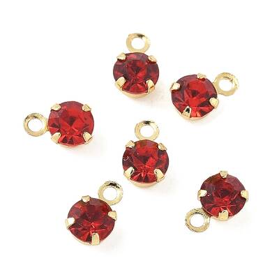 Brass Glass Charms