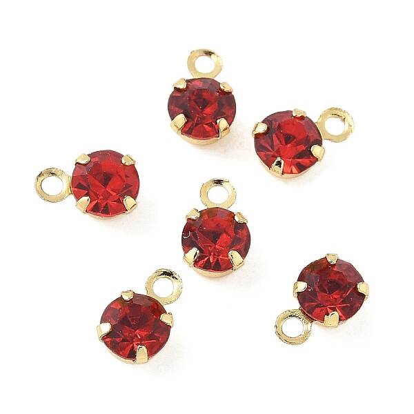 Brass Glass Charms