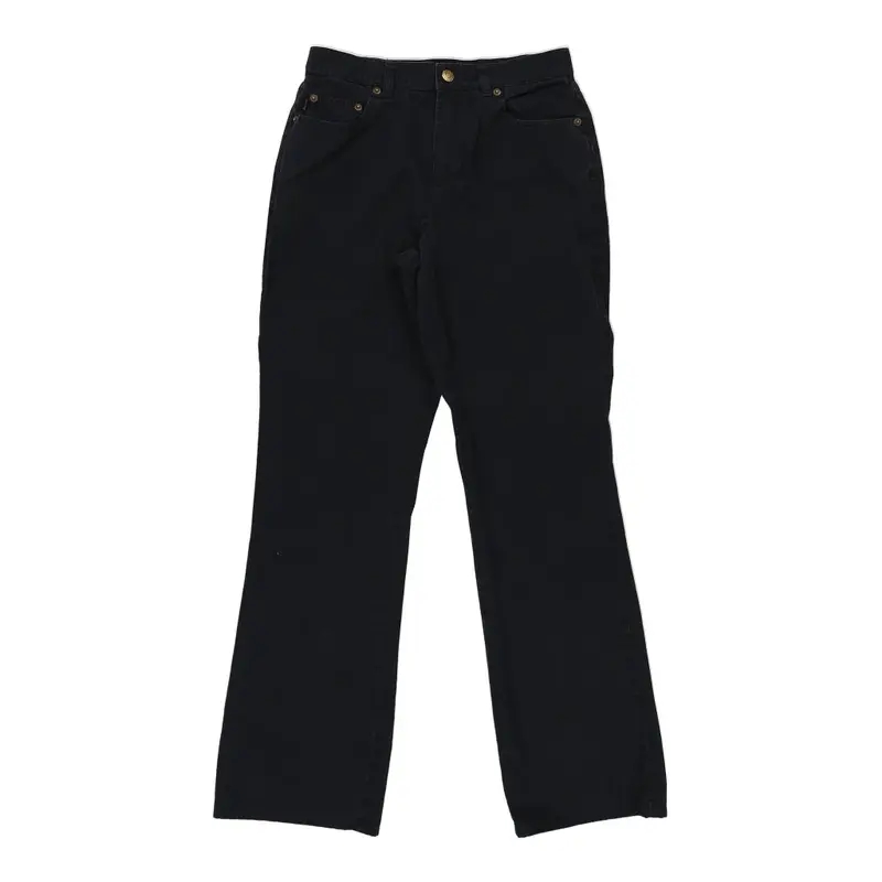 Ralph Lauren Trousers - 28W UK 8 Navy Cotton