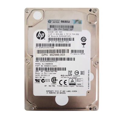 652566-003 HP 600GB 6Gb/s SAS 10000 2.5-inch Hard Drive