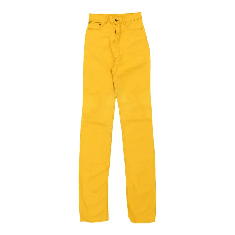 Dillon Jeans - 23W UK 6 Yellow Cotton