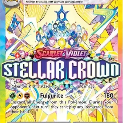 Pokémon TCG Stellar Crown Booster Pack - Trading Card Game