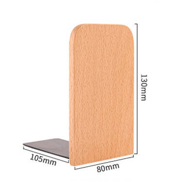 Non-Skid Wood Bookend Display Stands