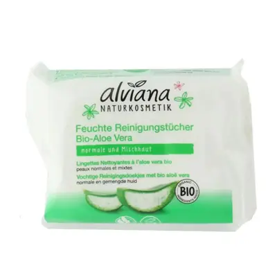 Alviana Organic Aloe Vera Cleansing Wipes x25u