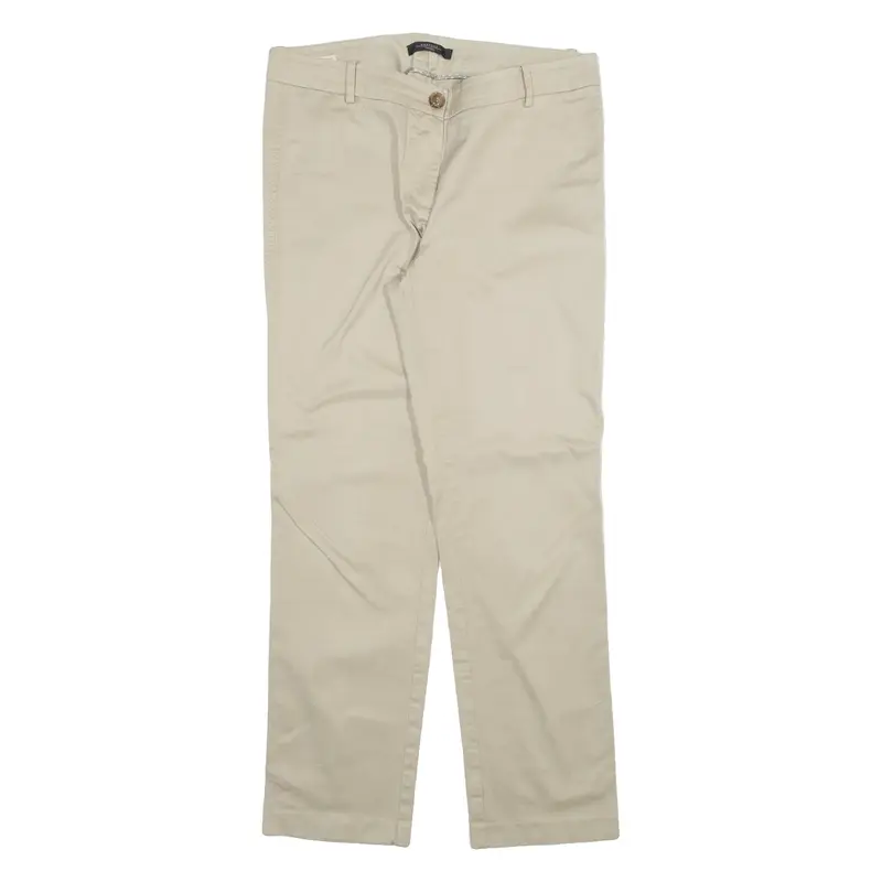 WEEKEND MAX MARA Womens Trousers Beige Regular Straight W32 L29