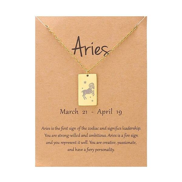Twelve Constellations Pendants Necklaces