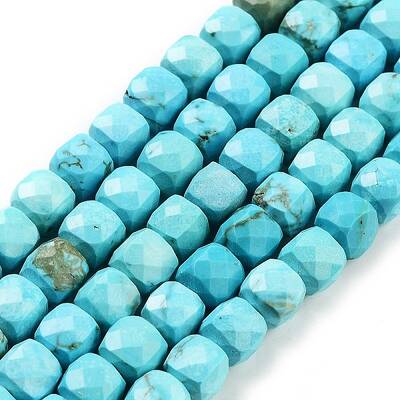 Dyed Natural Turquoise Beads Strands