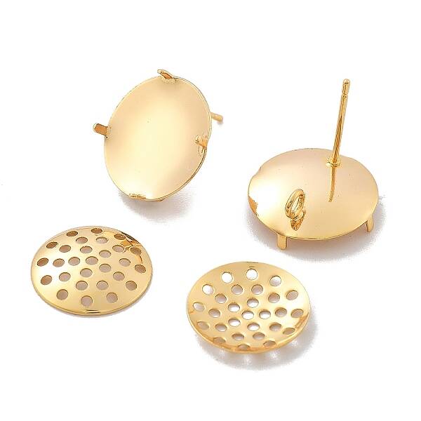 Brass Studs Earring Findings