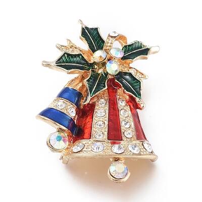 Golden Plated Alloy Brooches